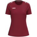 JAKO T-Shirt One Cotton Dames - 6101D - Bordeaux - JAKO Teamline One
