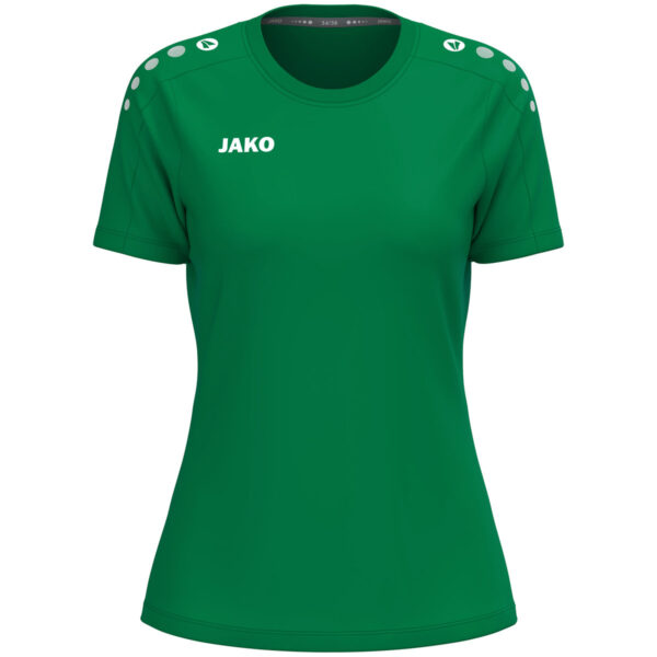 6101D_200 JAKO T-Shirt One Cotton Dames - 6101D - Sportgroen - JAKO Teamline One
