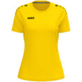 JAKO T-Shirt One Cotton Dames - 6101D - Geel - JAKO Teamline One