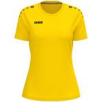 JAKO T-Shirt One Cotton Dames - 6101D - Geel - JAKO Teamline One