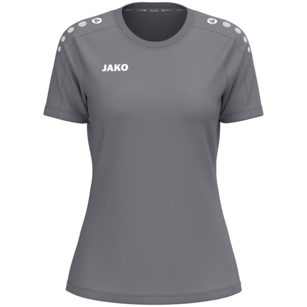 6101D_825 JAKO T-Shirt One Cotton Dames - 6101D - Grijs - JAKO Teamline One
