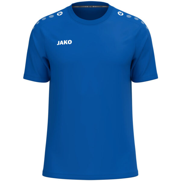 6101_400 JAKO T-Shirt One Cotton - 6101 - Royal - JAKO Teamshop 89 Drechtsteden - Allroundsport.nl