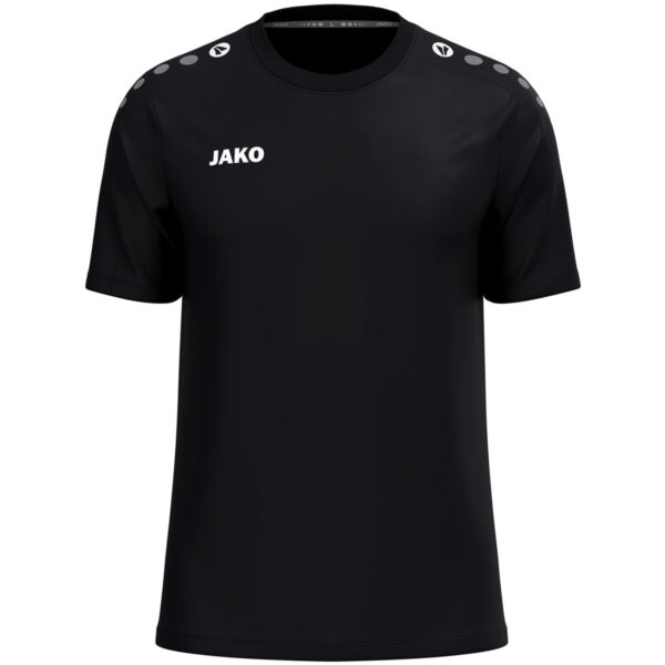 6101_800 JAKO T-Shirt One Cotton - 6101 - Zwart - JAKO Teamshop 89 Drechtsteden - Allroundsport.nl