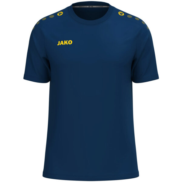 6101_941 JAKO T-Shirt One Cotton - 6101 - Navy - JAKO Teamshop 89 Drechtsteden - Allroundsport.nl
