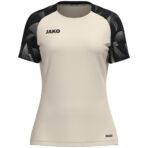 JAKO T-Shirt Sonic Dames - 6126D - Off White/Zwart - JAKO Teamline Sonic