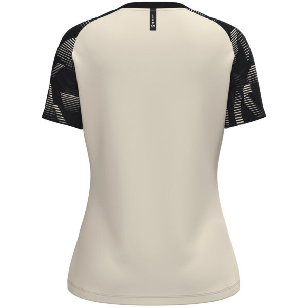 6126D_035_P01 JAKO T-Shirt Sonic Dames - 6126D - Off White/Zwart - JAKO Teamline Sonic