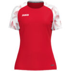 JAKO T-Shirt Sonic Dames - 6126D - rood/wit - JAKO Teamline Sonic