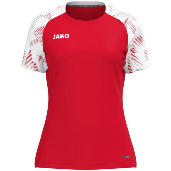 6126D_105 JAKO T-Shirt Sonic Dames - 6126D - rood/wit - JAKO Teamline Sonic