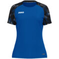 JAKO T-Shirt Sonic Dames - 6126D - royal/zwart - JAKO Teamline Sonic