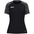 JAKO T-Shirt Sonic Dames - 6126D - zwart/antraciet - JAKO Teamline Sonic