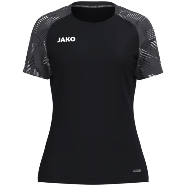6126D_801 JAKO T-Shirt Sonic Dames - 6126D - zwart/antraciet - JAKO Teamline Sonic