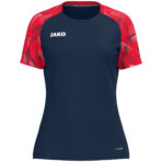 JAKO T-Shirt Sonic Dames - 6126D - marine/rood - JAKO Teamline Sonic