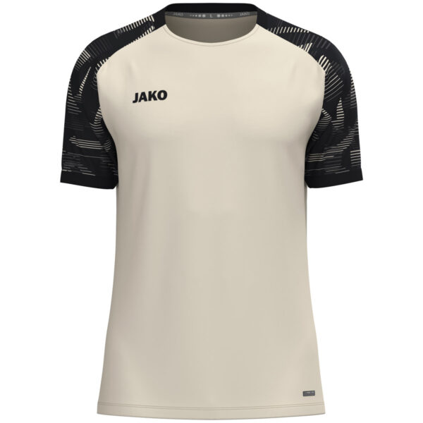 6126_035 JAKO T-Shirt Sonic - 6126 - Off White/Zwart - JAKO Teamline Sonic