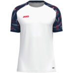 JAKO T-Shirt Sonic - 6126 - wit/marine/rood - JAKO Teamline Sonic