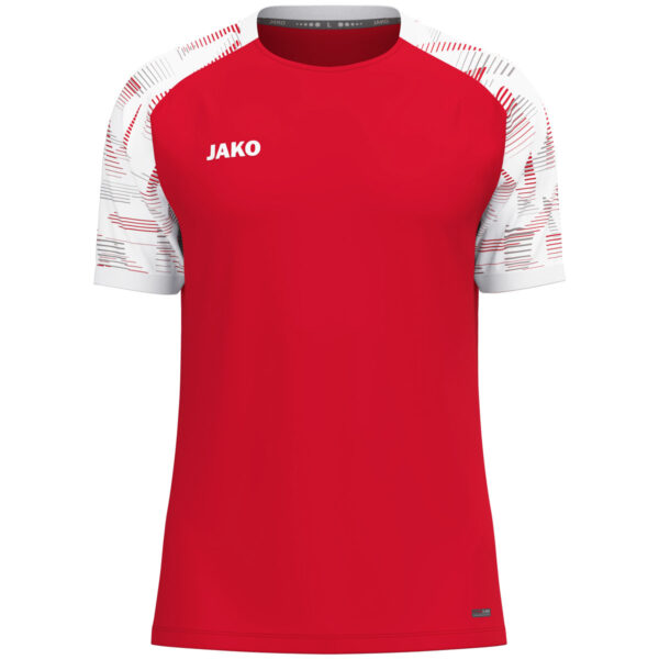 6126_105 JAKO T-Shirt Sonic - 6126 - rood/wit - JAKO Teamline Sonic