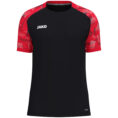 JAKO T-Shirt Sonic - 6126 - zwart/rood - JAKO Teamline Sonic