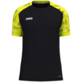 JAKO T-Shirt Sonic - 6126 - zwart/geel - JAKO Teamline Sonic
