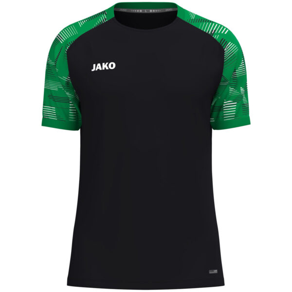6126_827 JAKO T-Shirt Sonic - 6126 - zwart/sportgroen - JAKO Teamline Sonic