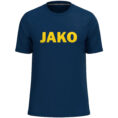 JAKO Functioneel T-Shirt Promo 2.0 - 6167 - Navy/Geel - JAKO Sportkleding