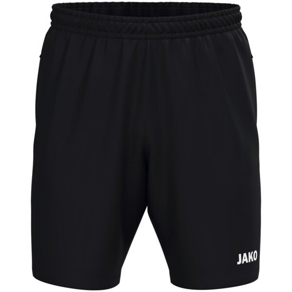 6200_800 JAKO Geweven Short One - 6200 - Zwart - JAKO Teamline One