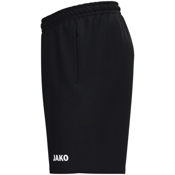 6200_800_P02 JAKO Geweven Short One - 6200 - Zwart - JAKO Teamline One
