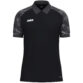JAKO Polo Sonic - 6326 - zwart/antraciet - JAKO Teamline Sonic