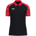 JAKO Polo Sonic - 6326 - zwart/rood - JAKO Teamline Sonic