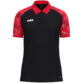 JAKO Polo Sonic - 6326 - zwart/rood - JAKO Teamline Sonic