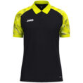 JAKO Polo Sonic - 6326 - zwart/geel - JAKO Teamline Sonic