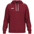 JAKO Sweater met kap One Cotton - 6701 - Bordeaux - JAKO Teamline One