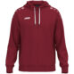 JAKO Sweater met kap One Cotton - 6701 - Bordeaux - JAKO Teamline One