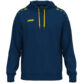 JAKO Sweater met kap One Cotton - 6701 - Navy/Geel - JAKO Teamline One