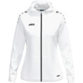 JAKO Jas met kap One Dames - 6800D - Wit - JAKO Teamline One - JAKO Trainingsjack
