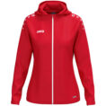 JAKO Jas met kap One Dames - 6800D - Rood - JAKO Teamline One - JAKO Trainingsjack