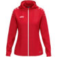 JAKO Jas met kap One Dames - 6800D - Rood - JAKO Teamline One - JAKO Trainingsjack