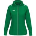 JAKO Jas met kap One Dames - 6800D - Sportgroen - JAKO Teamline One - JAKO Trainingsjack