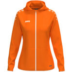 JAKO Jas met kap One Dames - 6800D - Oranje - JAKO Teamline One - JAKO Trainingsjack
