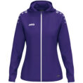 JAKO Jas met kap One Dames - 6800D - Paars - JAKO Teamline One - JAKO Trainingsjack