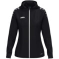 JAKO Jas met kap One Dames - 6800D - Zwart - JAKO Teamline One - JAKO Trainingsjack