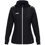JAKO Jas met kap One Dames - 6800D - Zwart - JAKO Teamline One - JAKO Trainingsjack