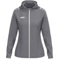 JAKO Jas met kap One Dames - 6800D - Grijs - JAKO Teamline One - JAKO Trainingsjack