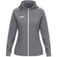 JAKO Jas met kap One Dames - 6800D - Grijs - JAKO Teamline One - JAKO Trainingsjack