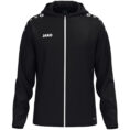 JAKO Jas met kap One - 6800 - Zwart - JAKO Teamline One - JAKO Trainingsjack