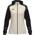 JAKO Jas met kap Sonic Dames - 6826D - Off White/Zwart - JAKO Teamline Sonic