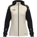 JAKO Jas met kap Sonic Dames - 6826D - Off White/Zwart - JAKO Teamline Sonic