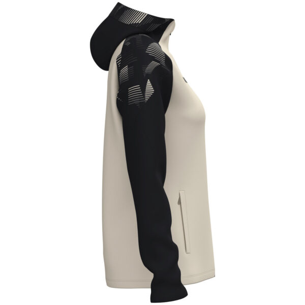 6826D_035_P03 JAKO Jas met kap Sonic Dames - 6826D - Off White/Zwart - JAKO Teamline Sonic