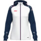 JAKO Jas met kap Sonic Dames - 6826D - wit/marine/rood - JAKO Teamline Sonic