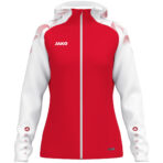 JAKO Jas met kap Sonic Dames - 6826D - rood/wit - JAKO Teamline Sonic