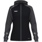 JAKO Jas met kap Sonic Dames - 6826D - zwart/antraciet - JAKO Teamline Sonic