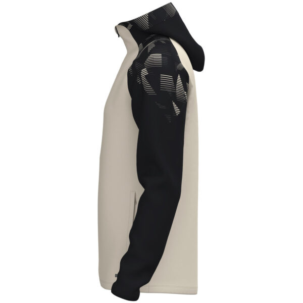 6826_035_P02 JAKO Jas met kap Sonic - 6826 - Off White/Zwart - JAKO Teamline Sonic